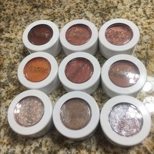 Colourpop eyeshadows super shock shadows